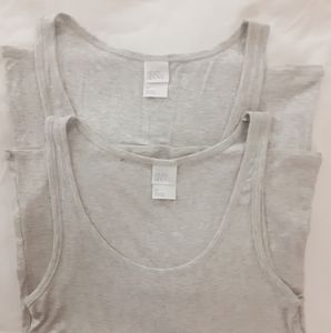 Stars Above♡ Set (2) Grey Tanks